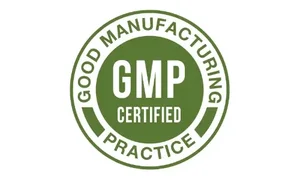 GMP certified facility badge