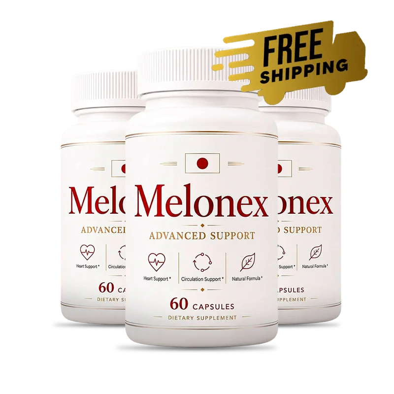 3 bottles of Melonex capsules